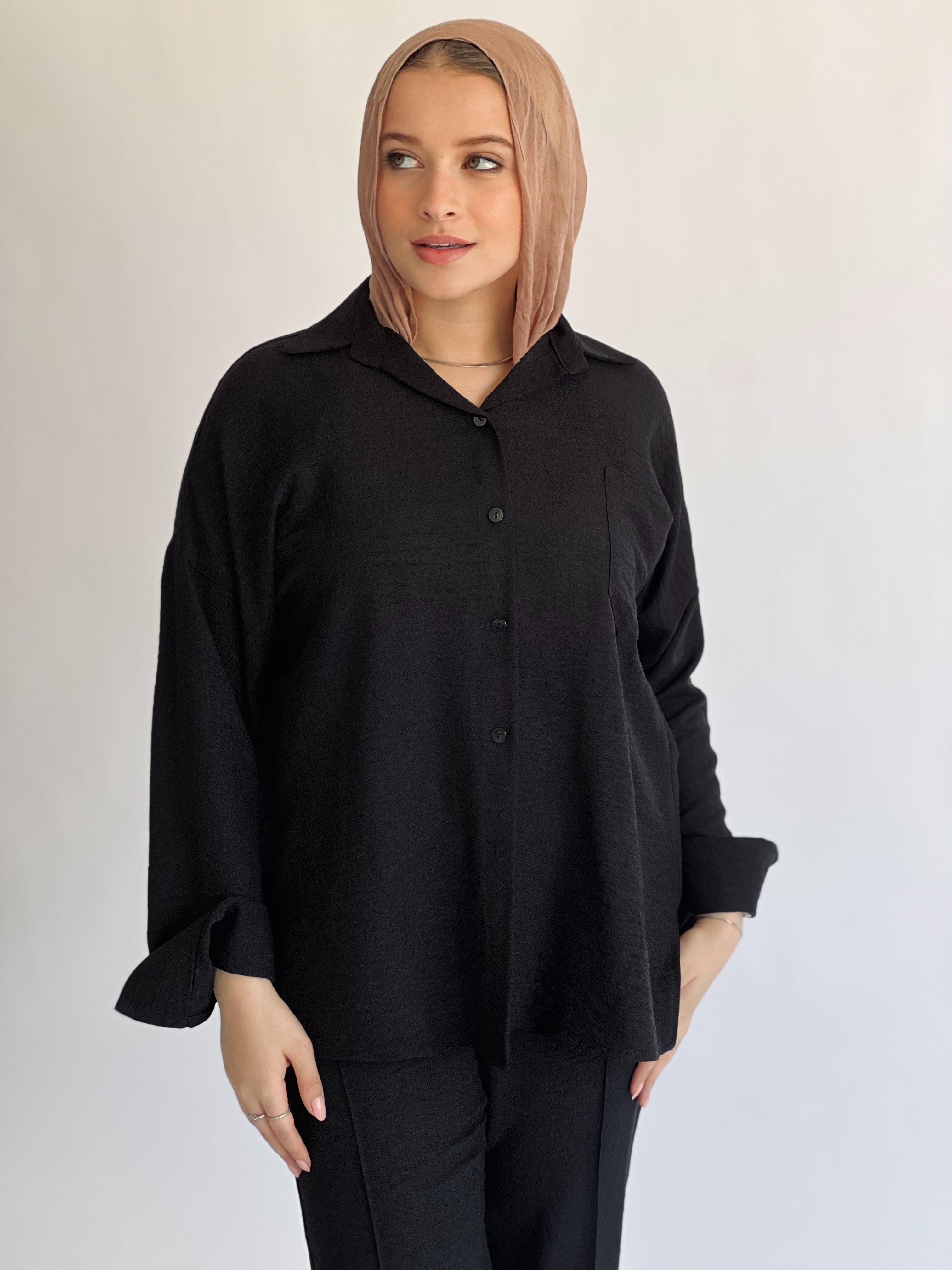 Glamy Everyday Lin Set Shirt