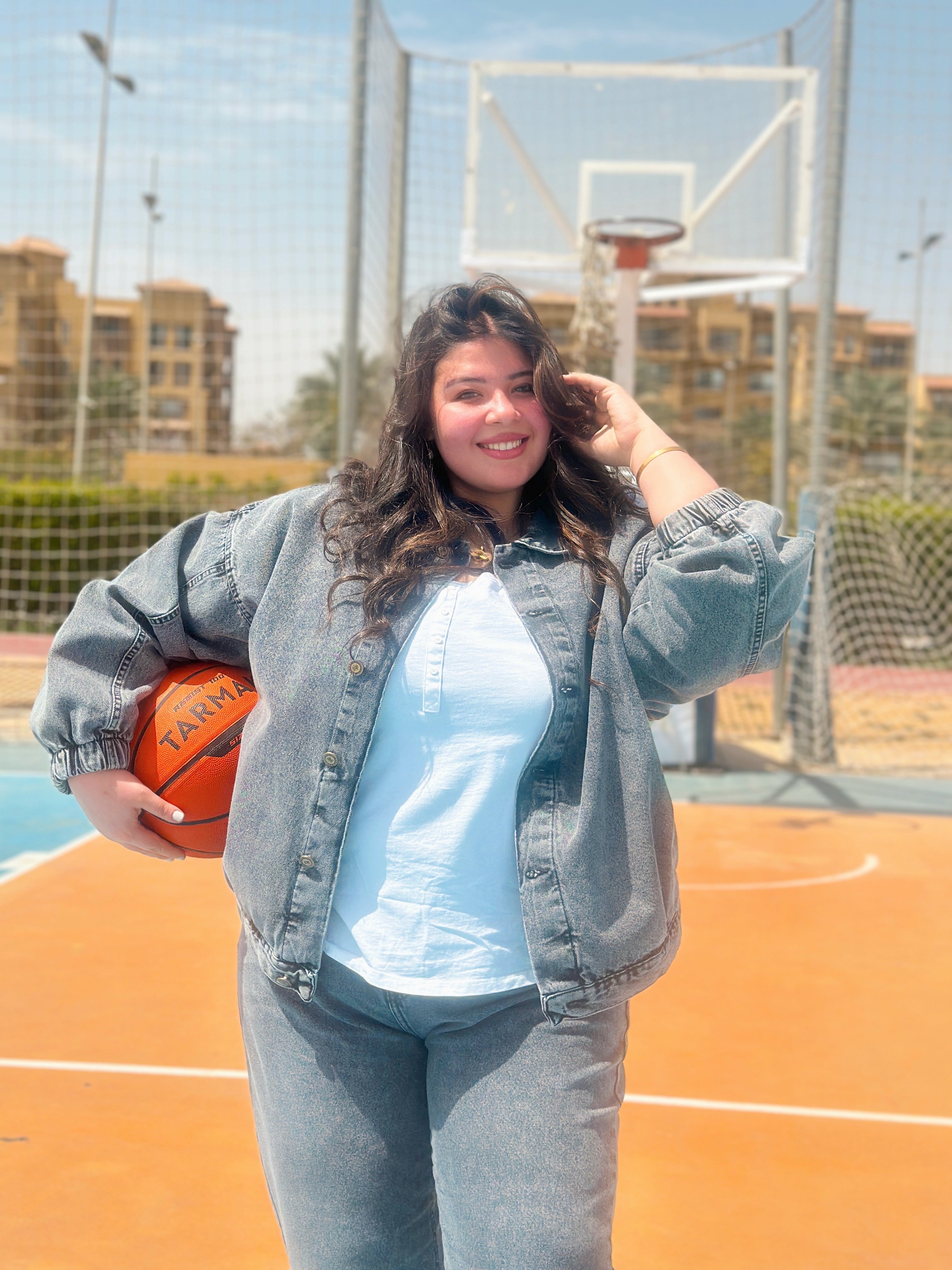 Puffed Denim Jacket