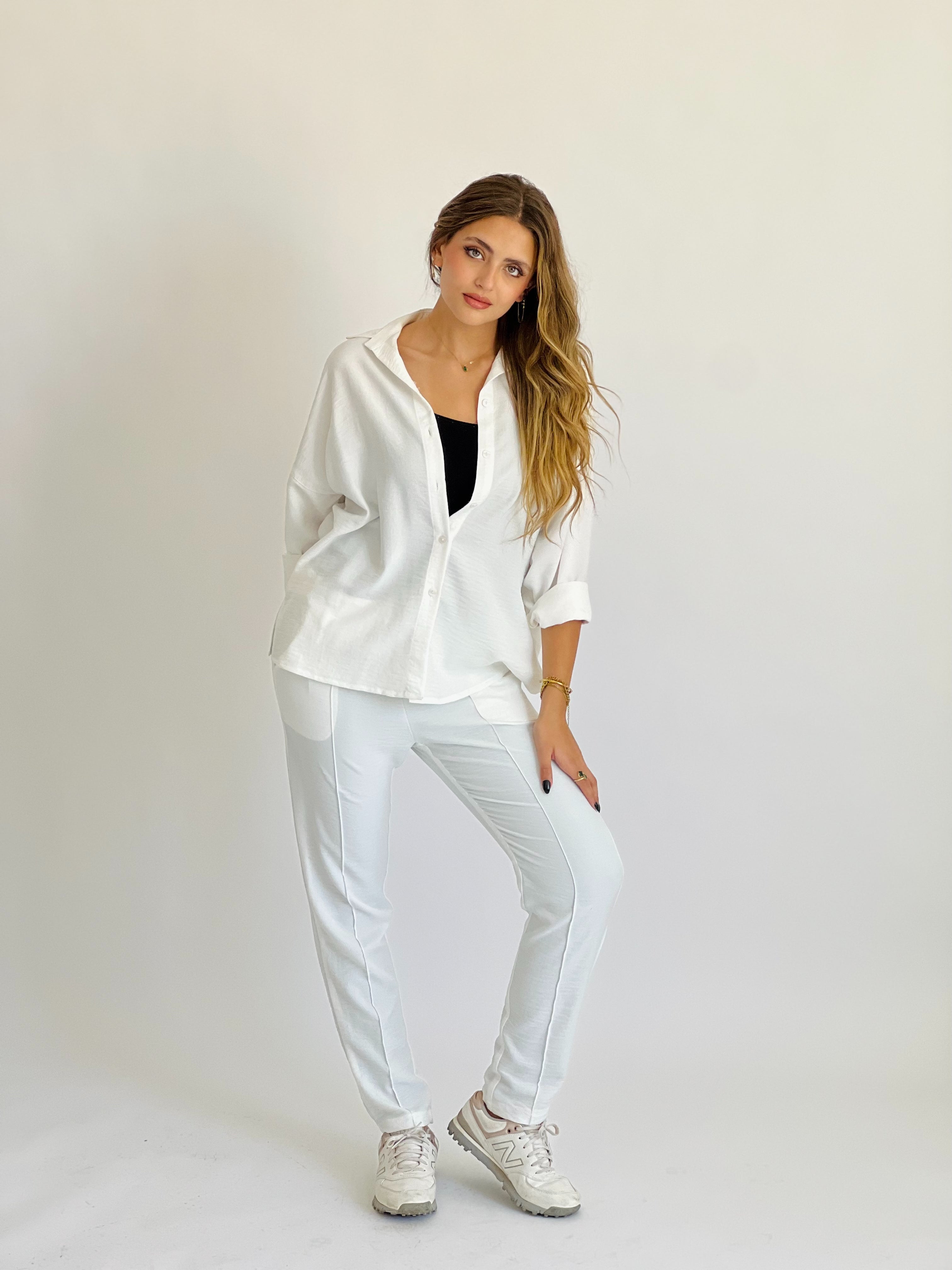 Glamy Everyday Lin Set Pants