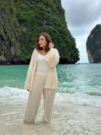 Mesh Tropical Set Shirt