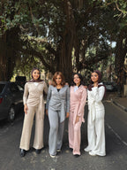 Wrappy Knit Set Pants