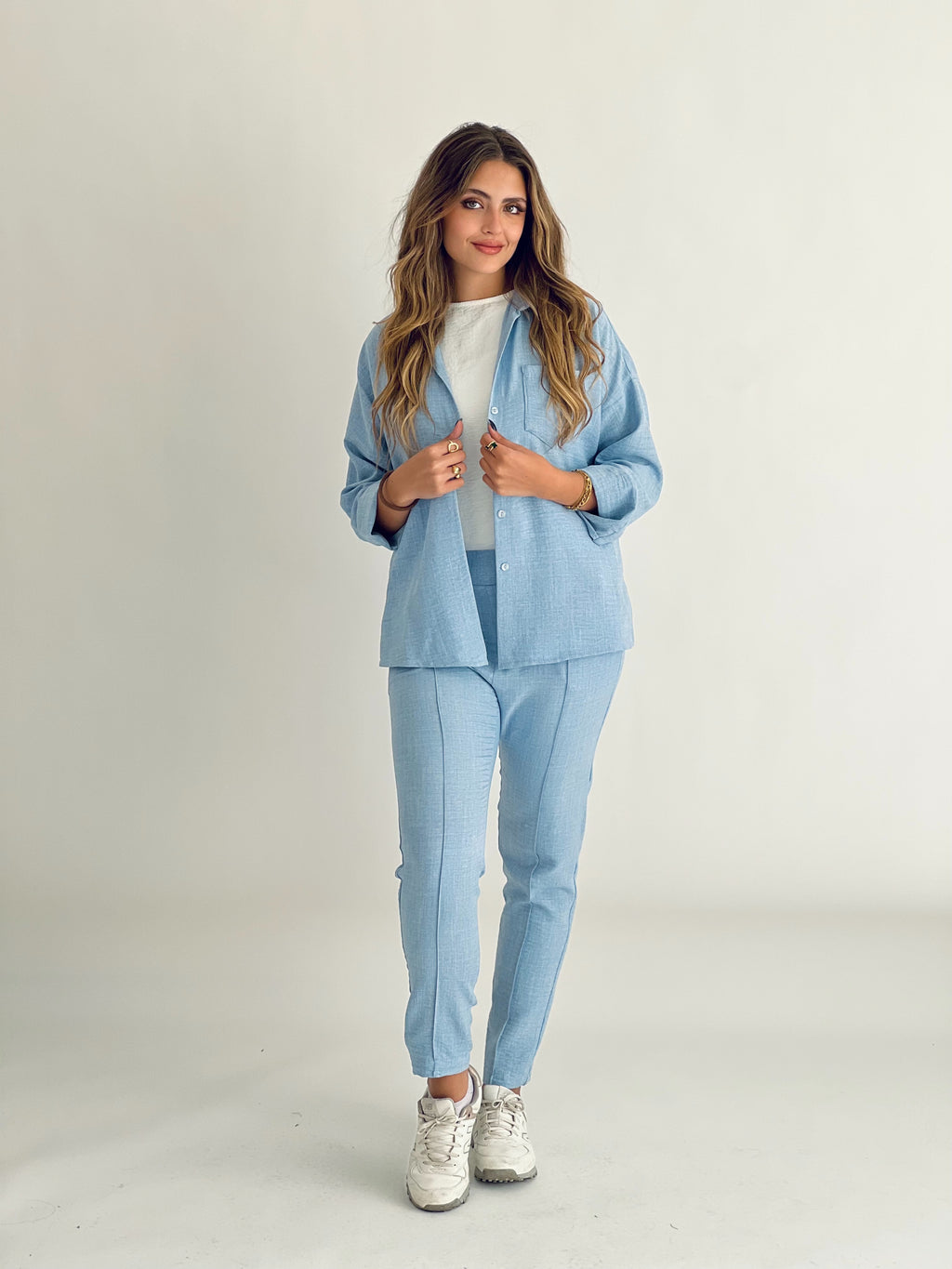 Glamy Everyday Lin Set Shirt