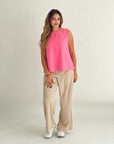 Everyday Basic Pants Beige