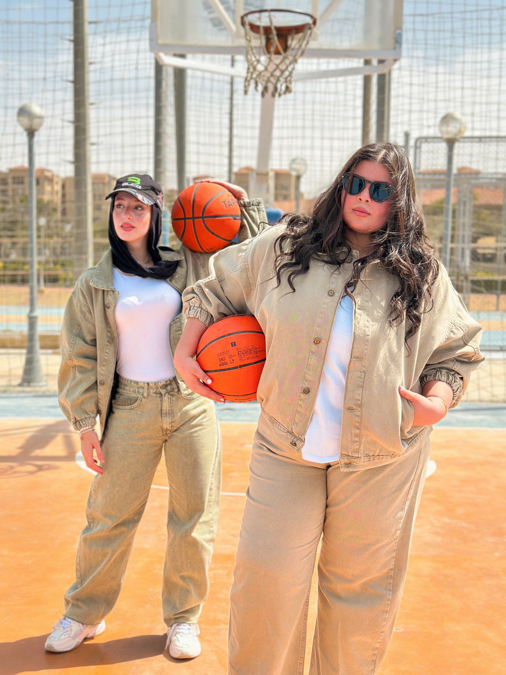 Baggy Balloon Denim Pants