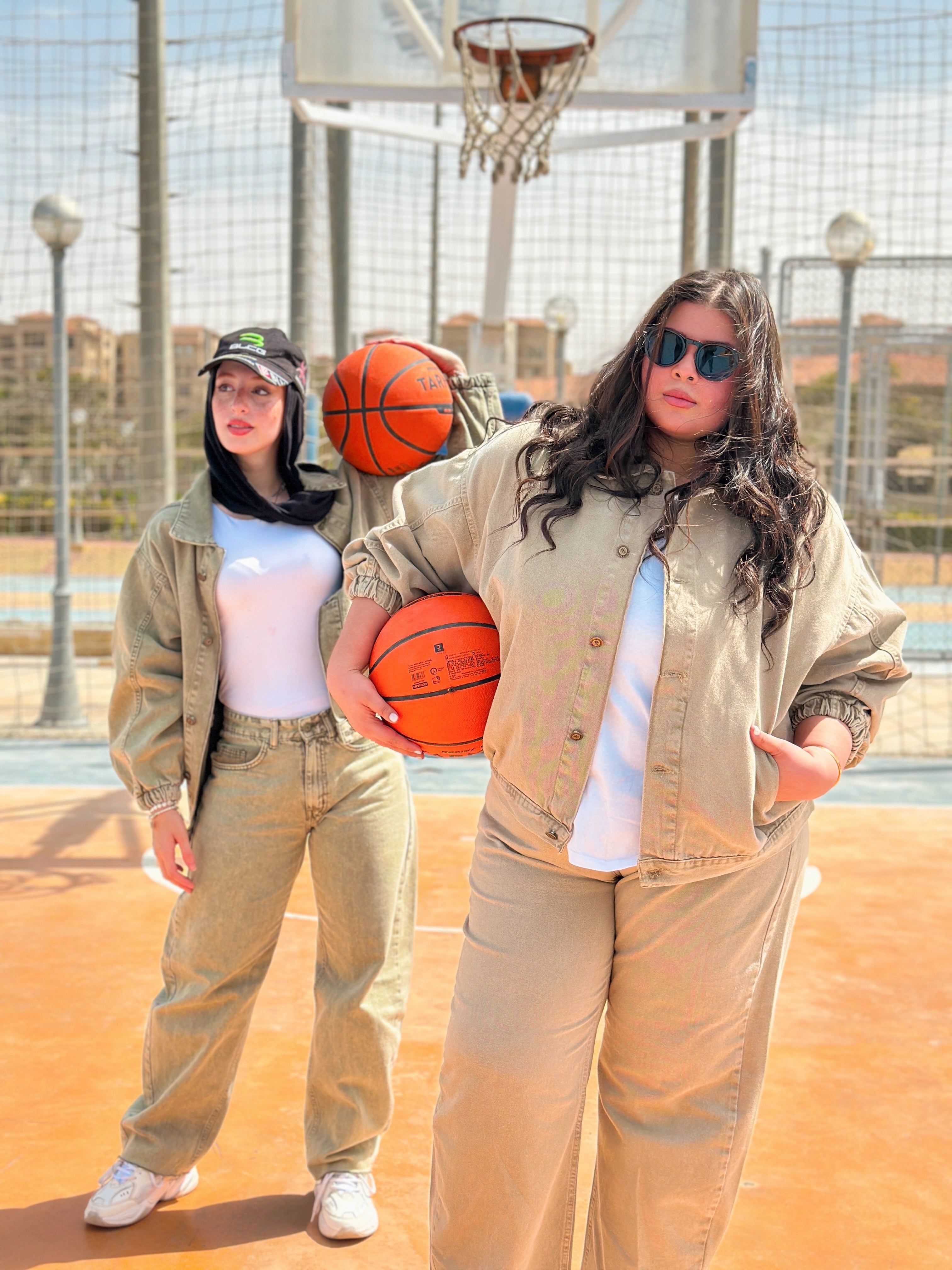 Baggy Balloon Denim Pants