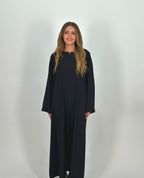 Basic Comfy Abaya Black