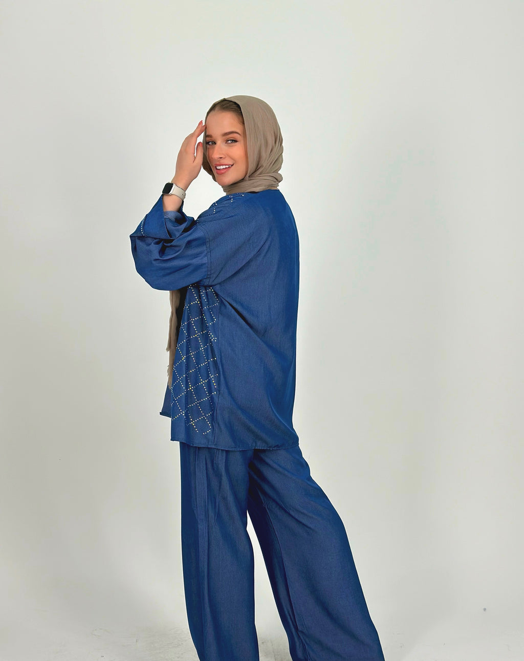 Bling Kimono Blue