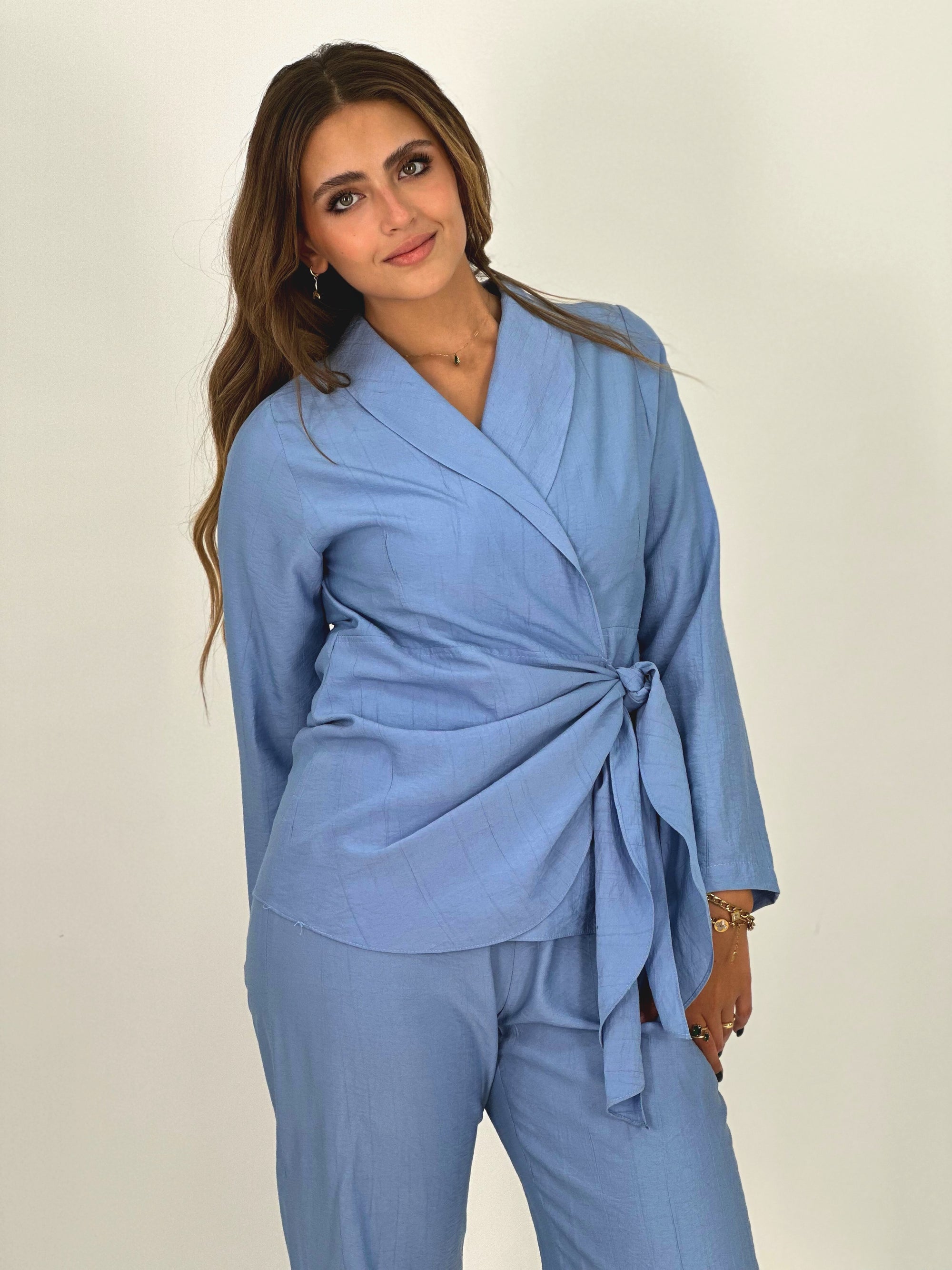 The Body Shaper Set Top Baby Blue