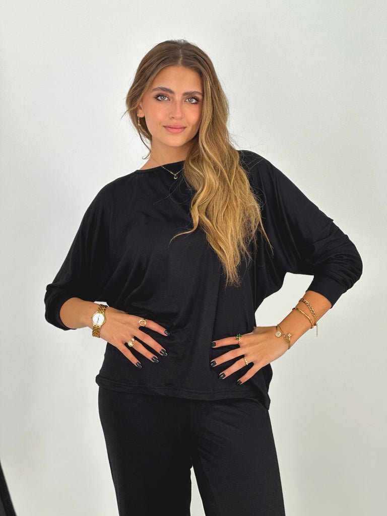 Comfy Perfect Set Top Black