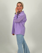 Blinging Star Shirt Lavender