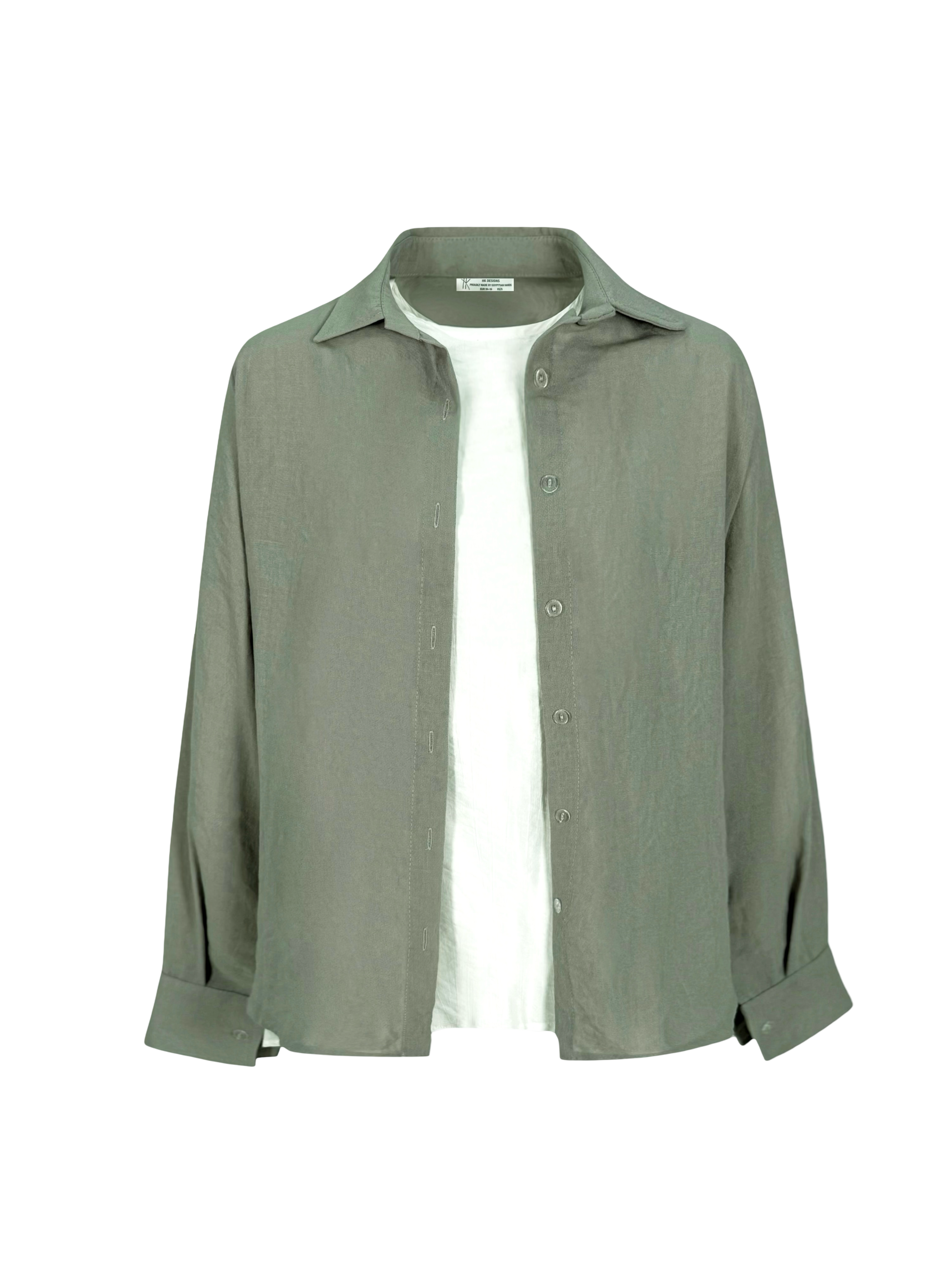Linen Criss Cross Set Shirt