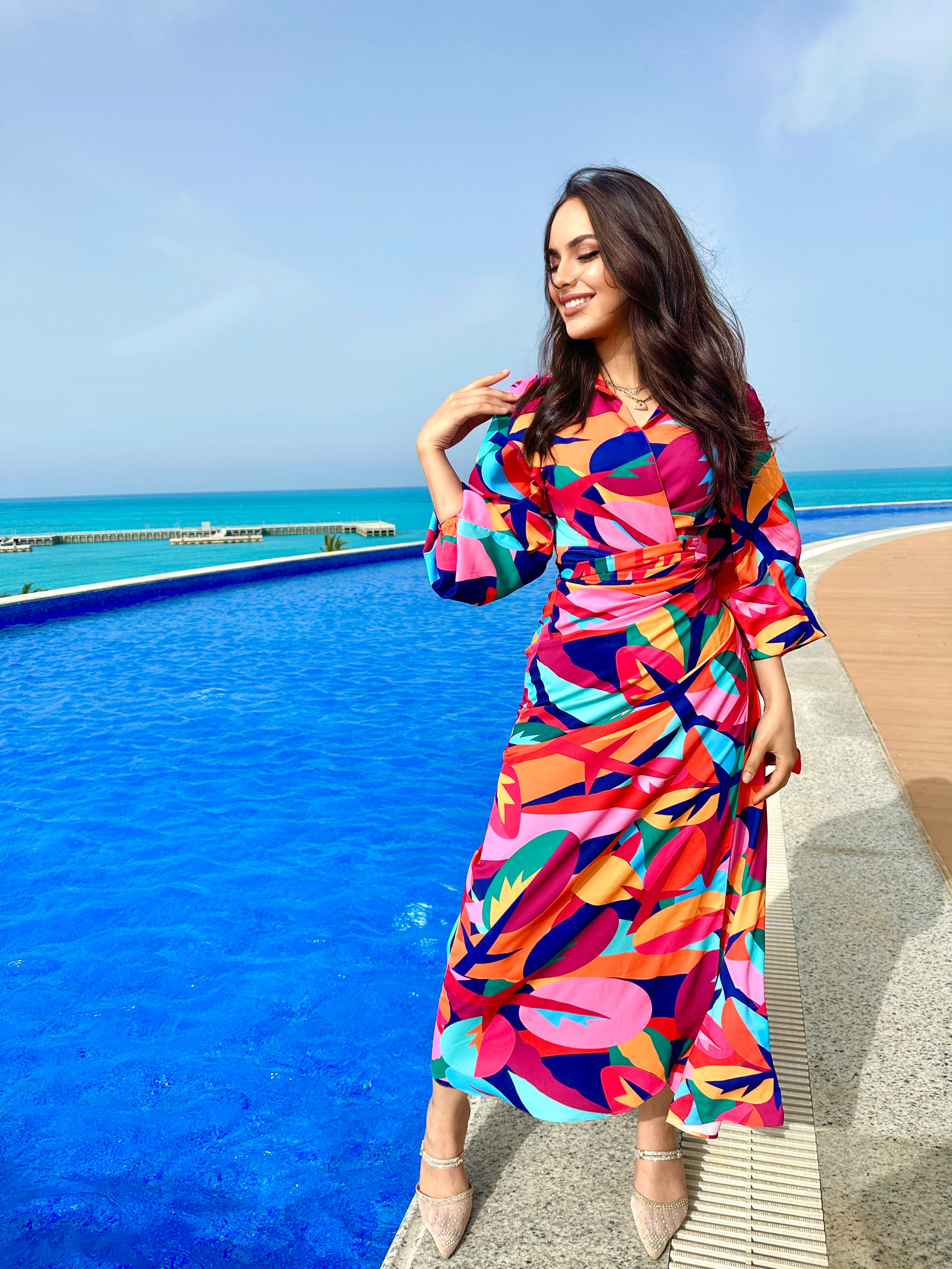 Summer Leaves Dress