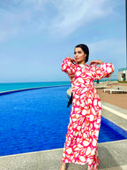 Abstract Sunshine Dress