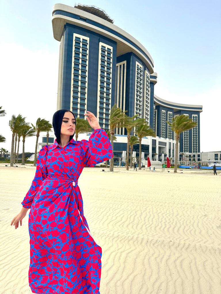 Pink River Dress