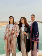 Celestial velvet kimono