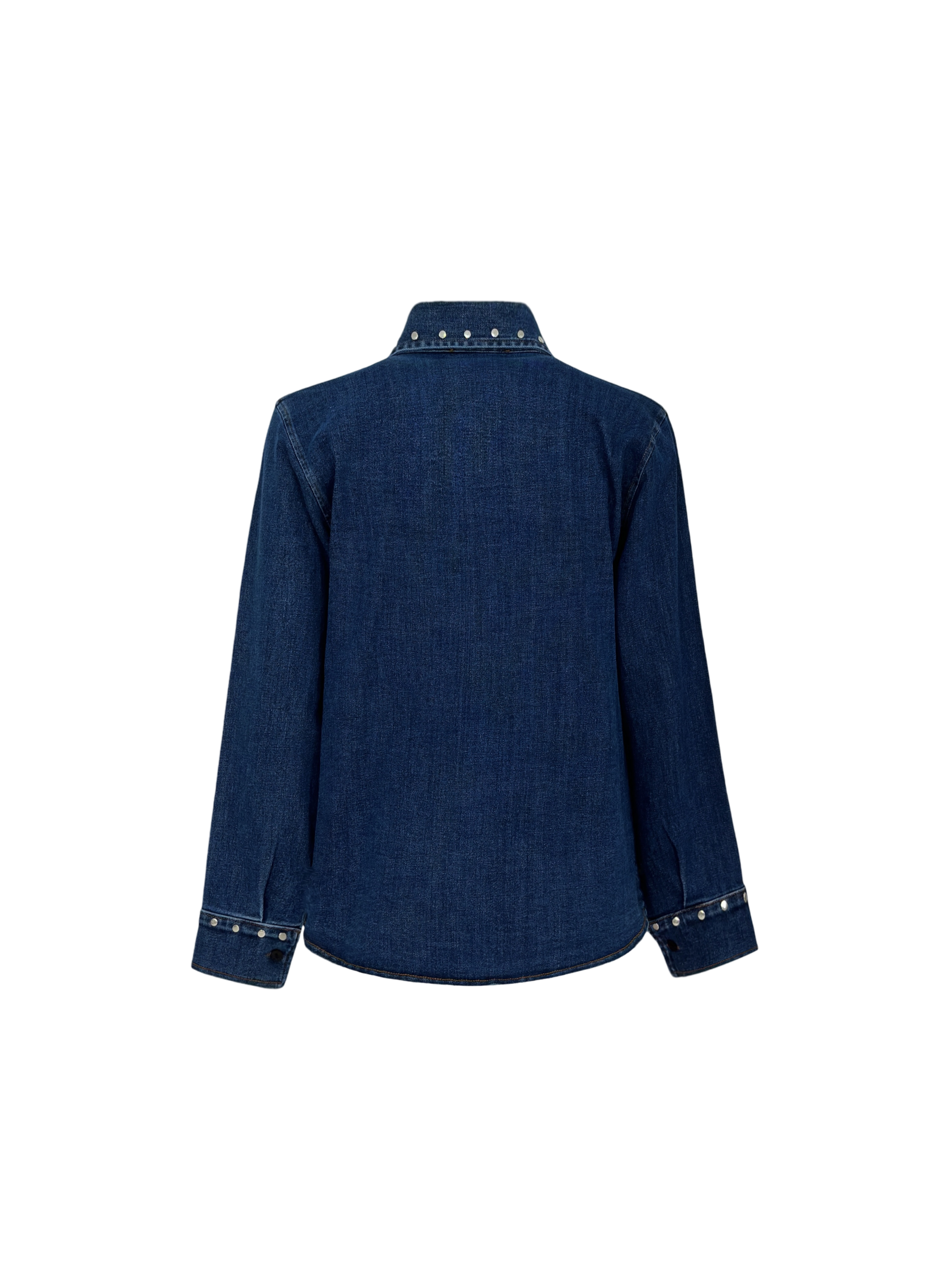 Pin it Out Denim Set Shirt Night Skies