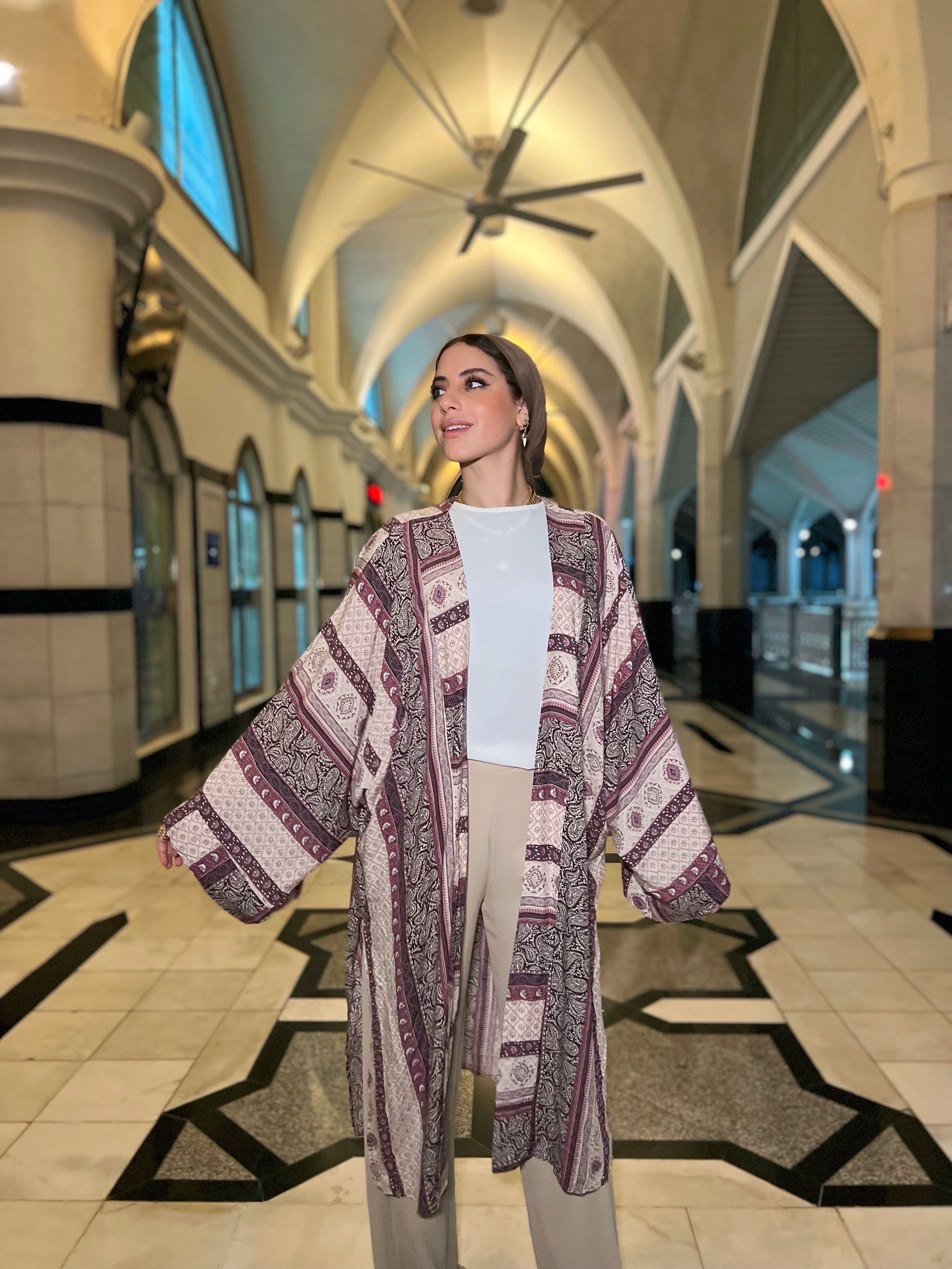 Boho Bloom Kimono