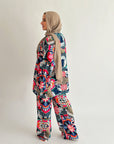 Flamingo Forest Set Kimono