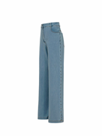 Pin it Out Denim Set Pants Ice