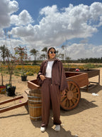 Silk Puff Set Pants