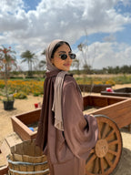 Silk Puff Set Cardigan
