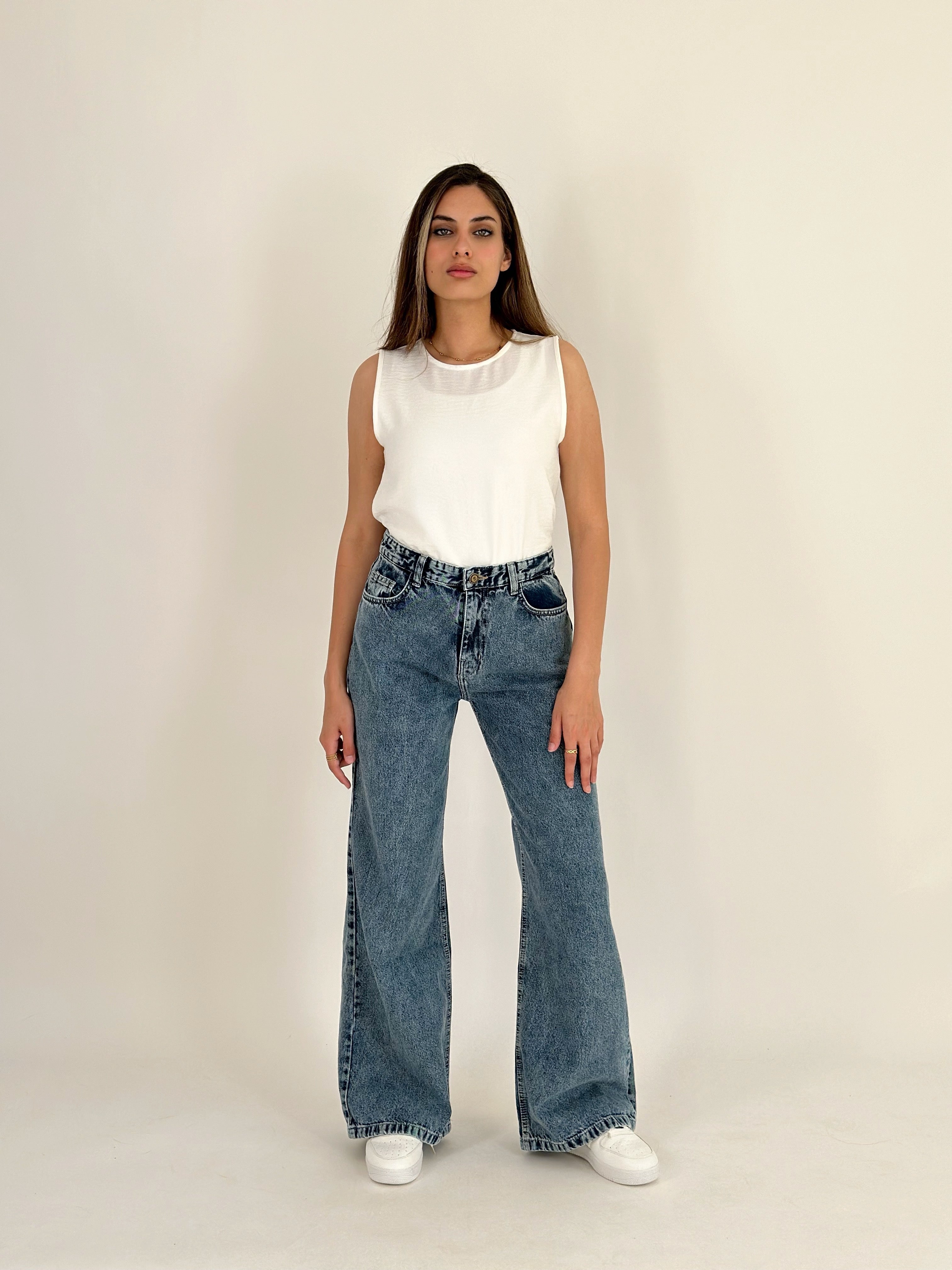 New Basic Wide Pants