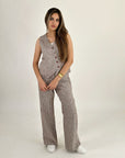 New Oxford Set Pants Mocha