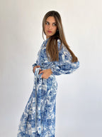 New Nammos Greek Wrappy Dress