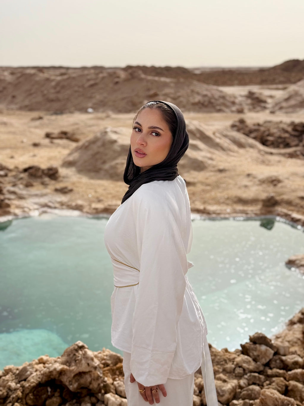 Comfy Suede Wrap Set Top