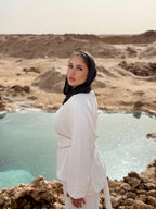 Comfy Suede Wrap Set Top