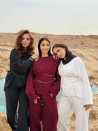 Comfy Suede Wrap Set Top