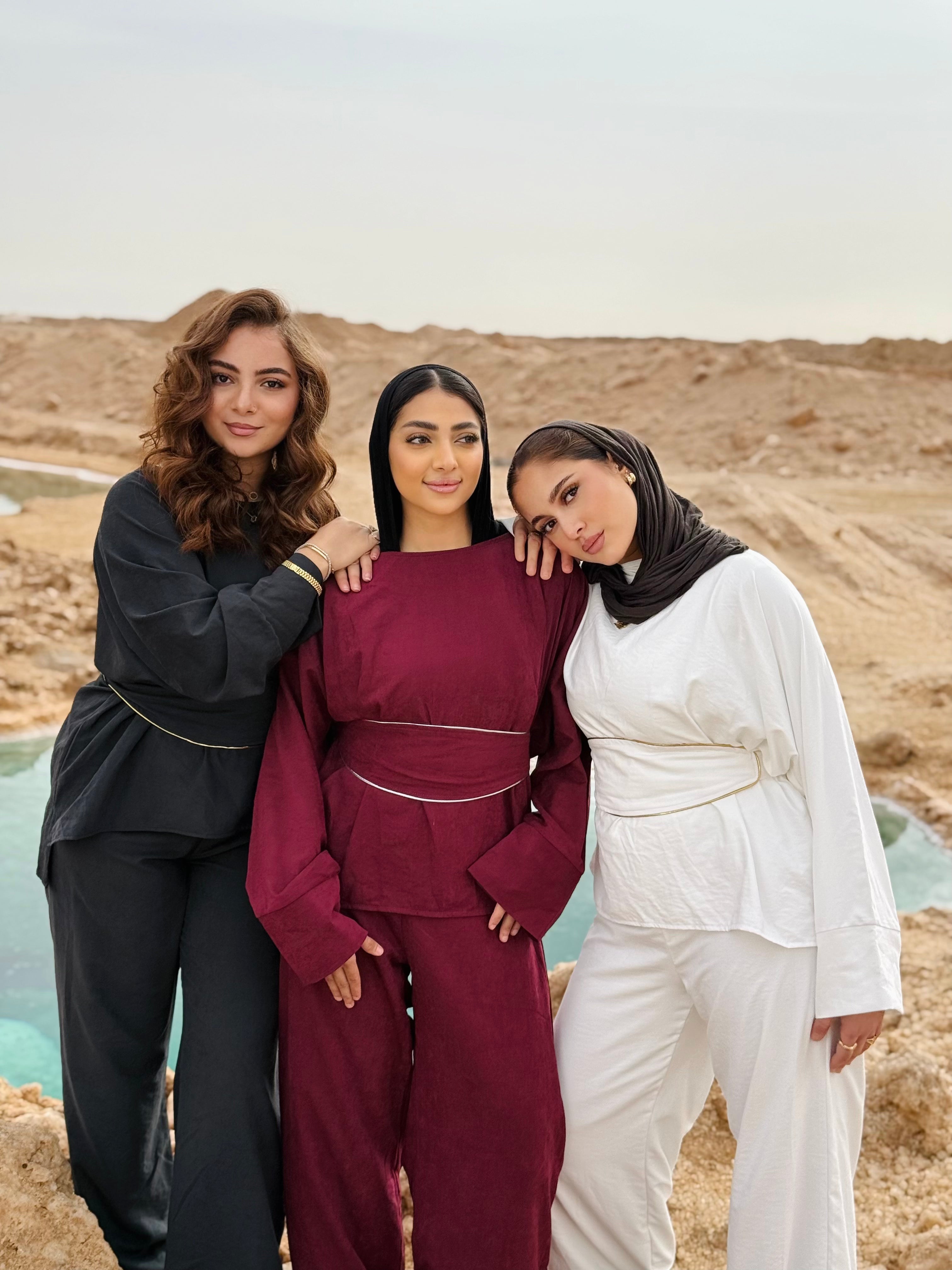 Comfy Suede Wrap Set Top