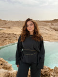Comfy Suede Wrap Set Top