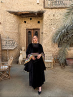 Arabian Nights velvet kaftan