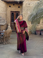 Arabian Nights velvet kaftan