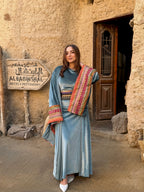 Arabian Nights velvet kaftan