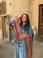 Arabian Nights velvet kaftan