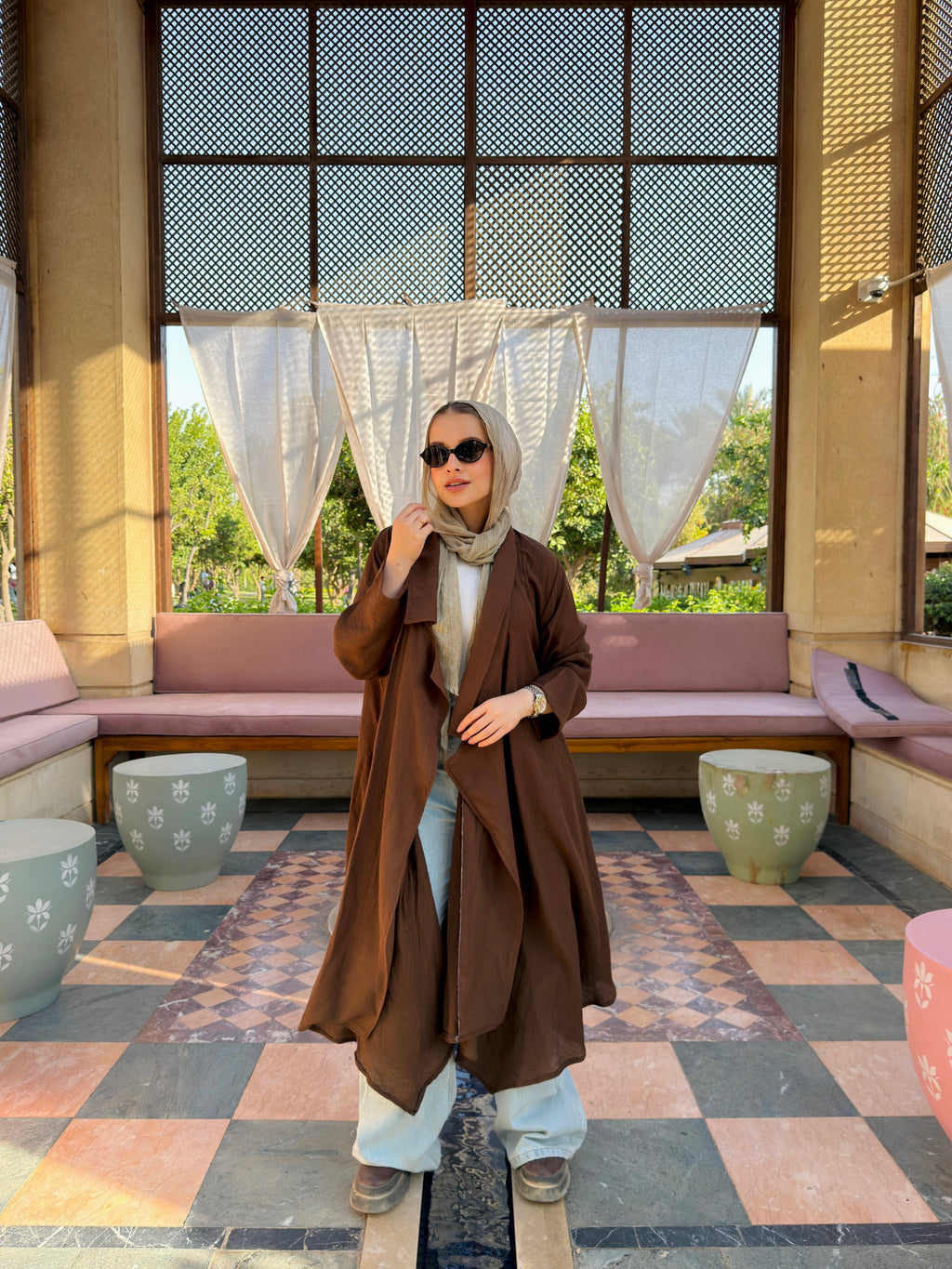 The lin Waterfall Cardigan