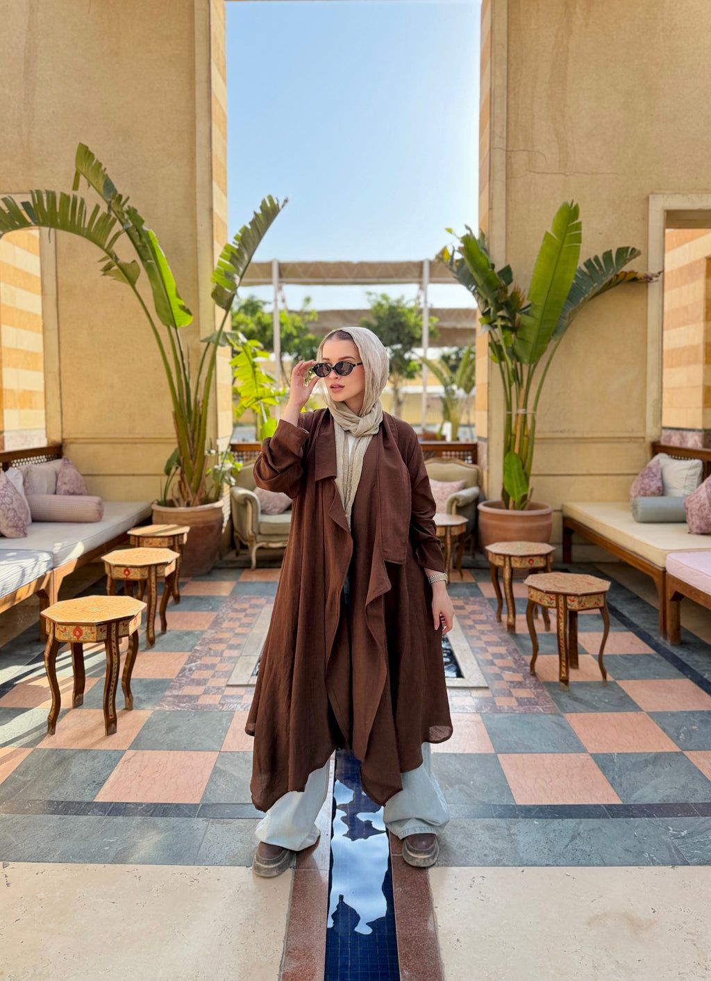 The lin Waterfall Cardigan