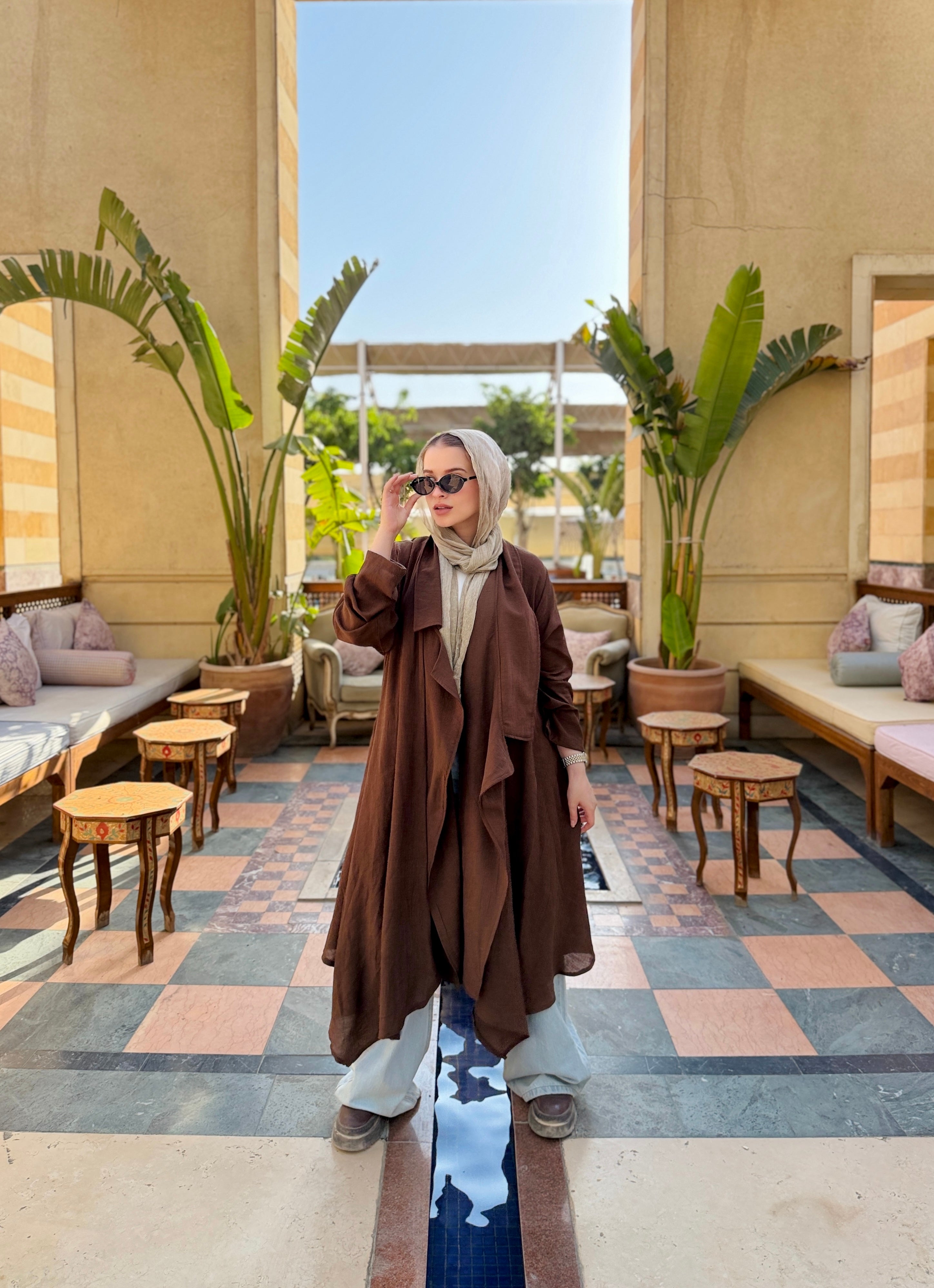 The lin Waterfall Cardigan