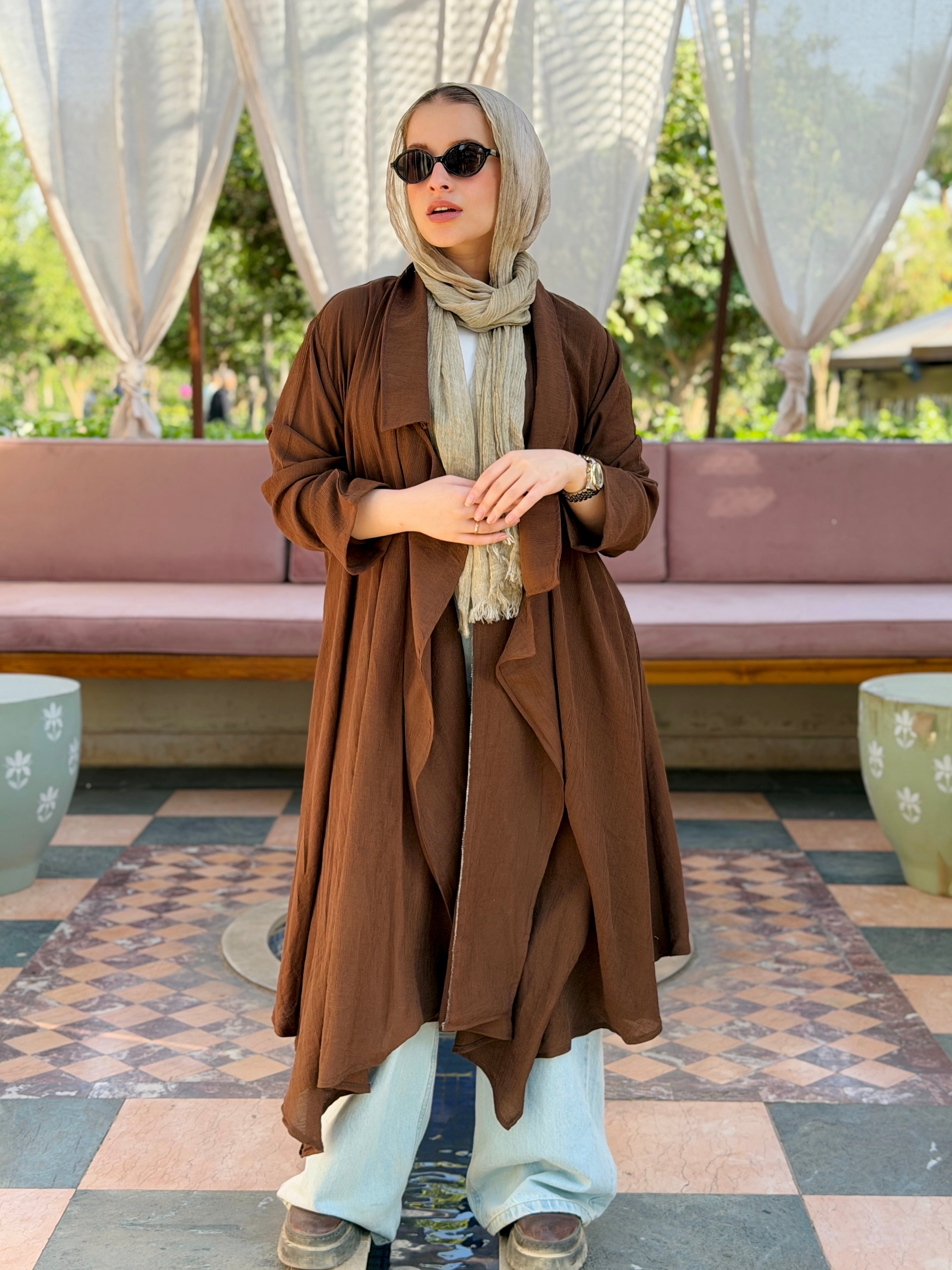 The lin Waterfall Cardigan