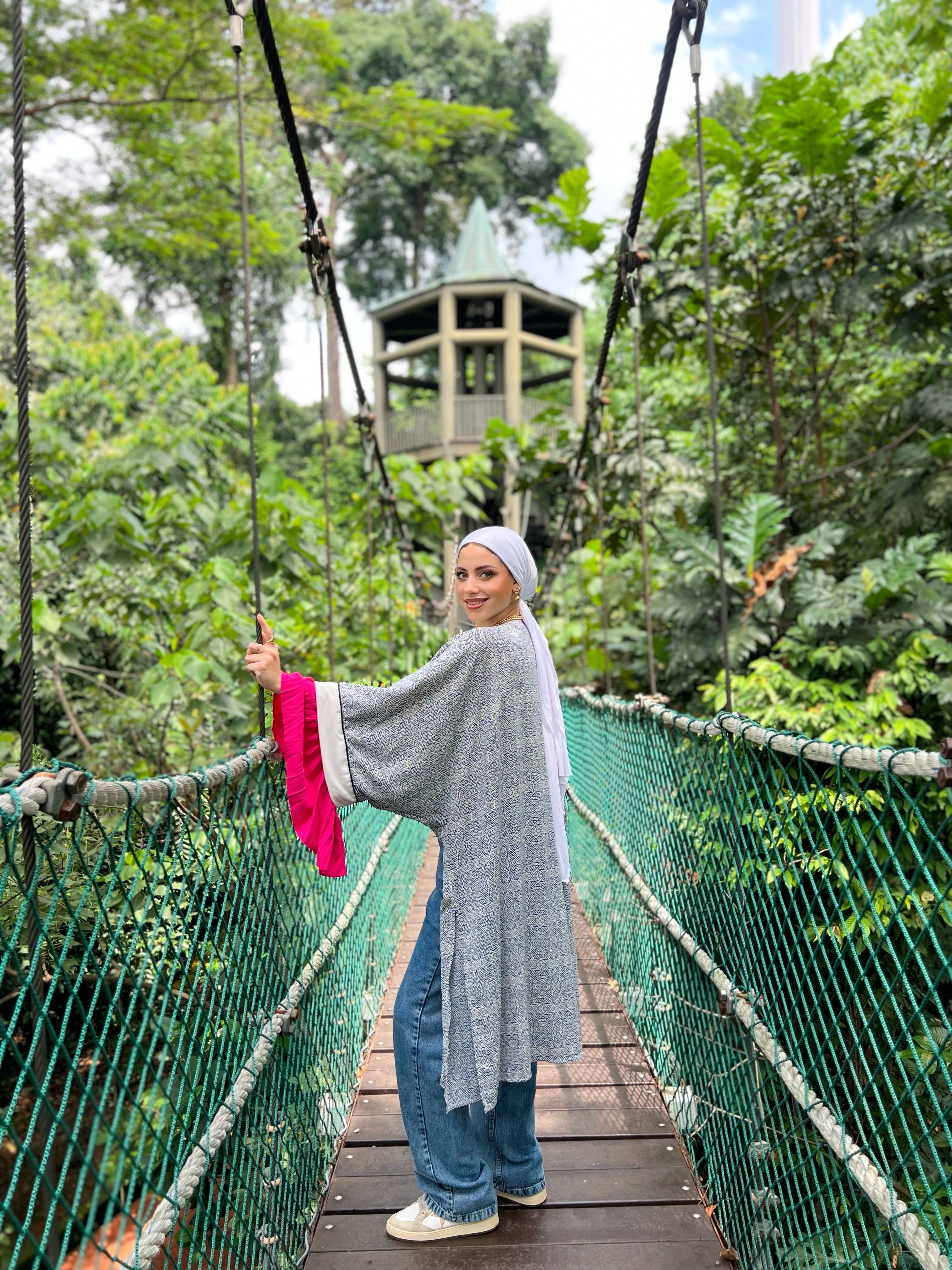 Urban Ruffles Kimono