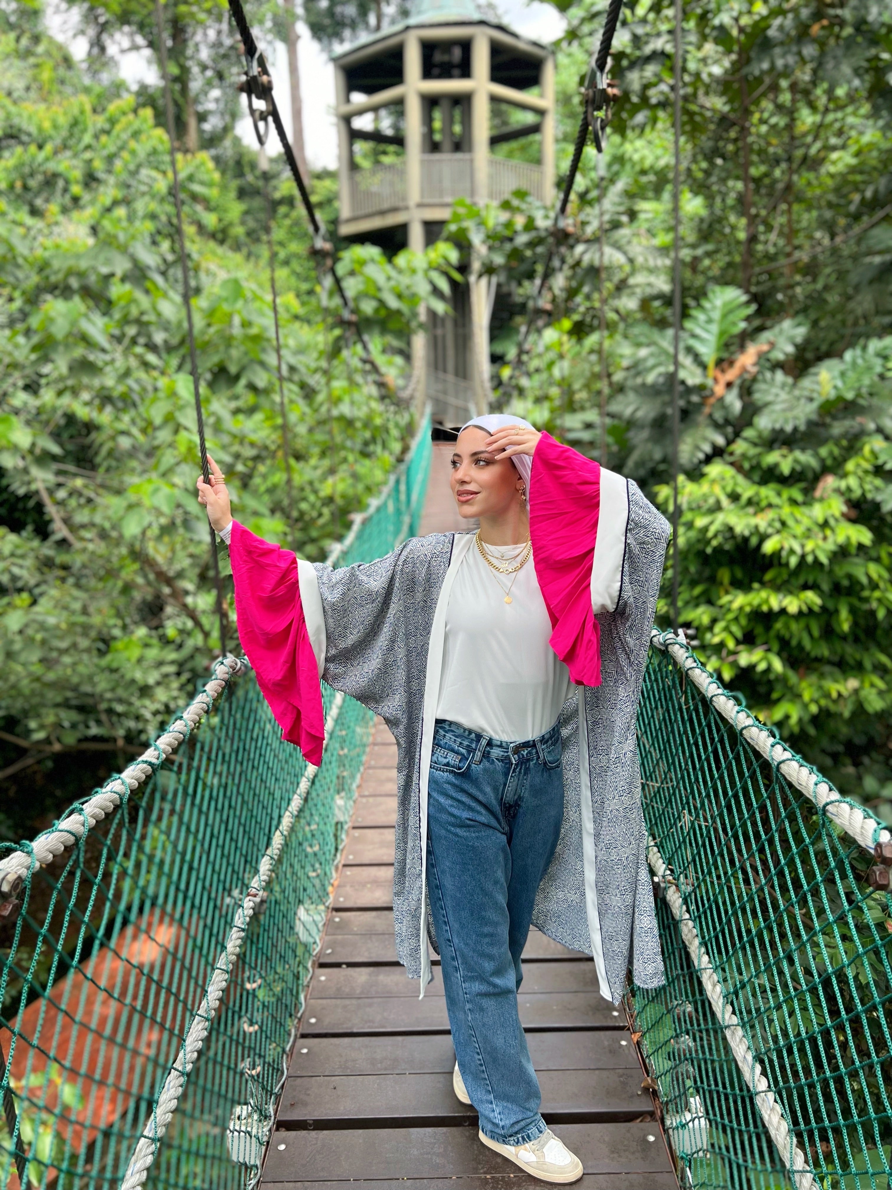 Urban Ruffles Kimono