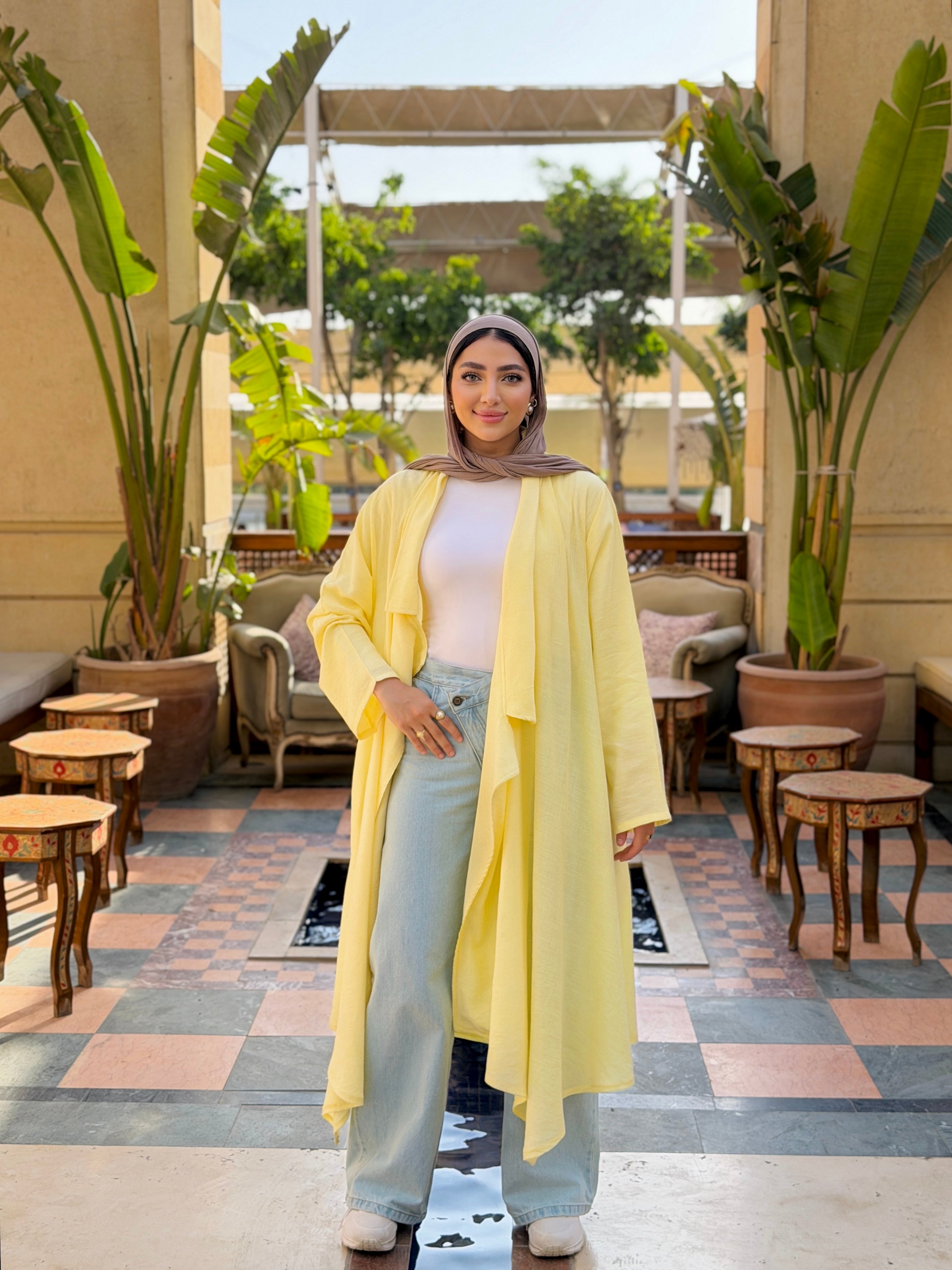 The lin Waterfall Cardigan