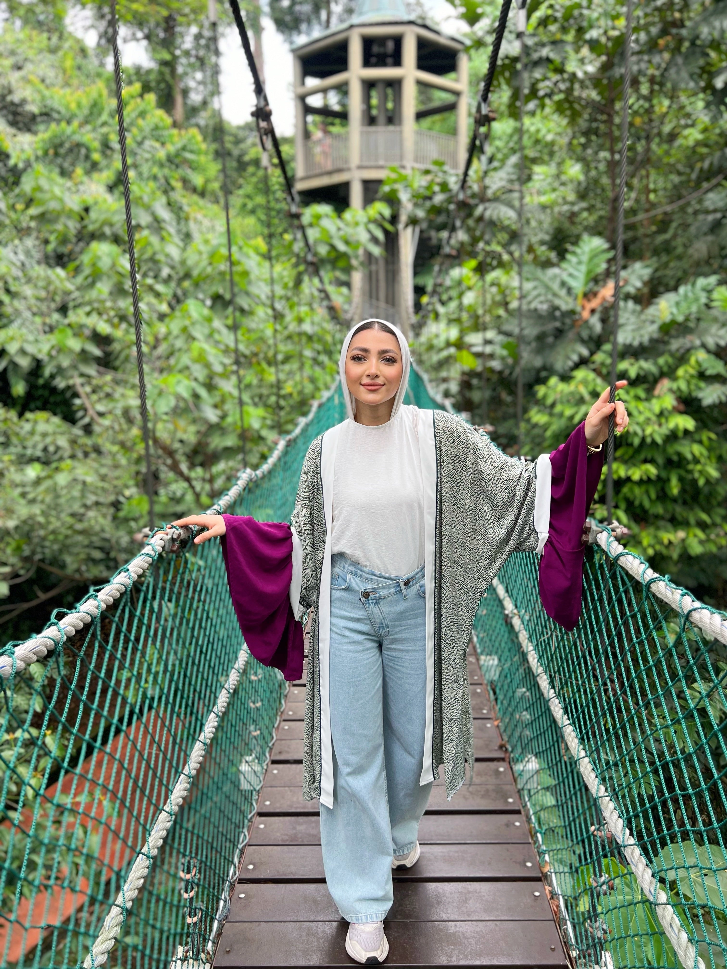 Urban Ruffles Kimono