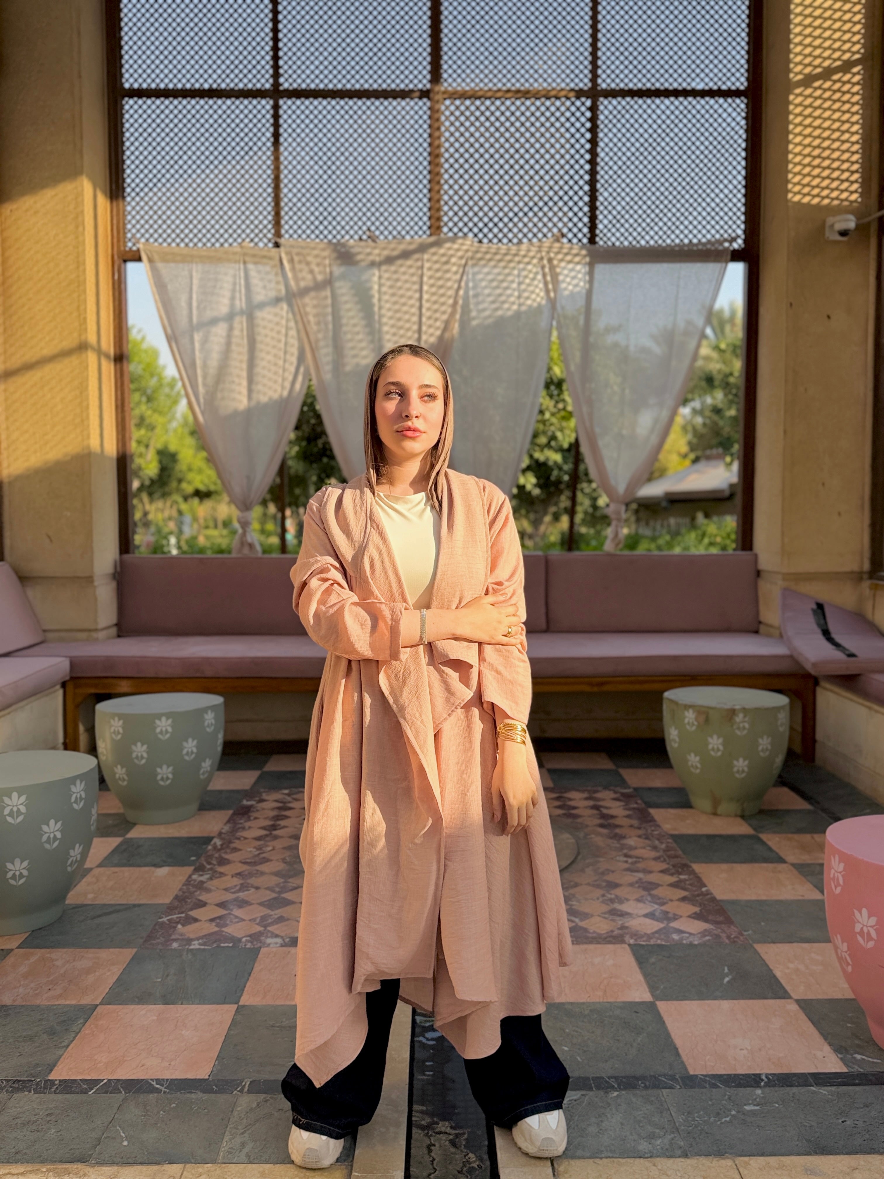The lin Waterfall Cardigan