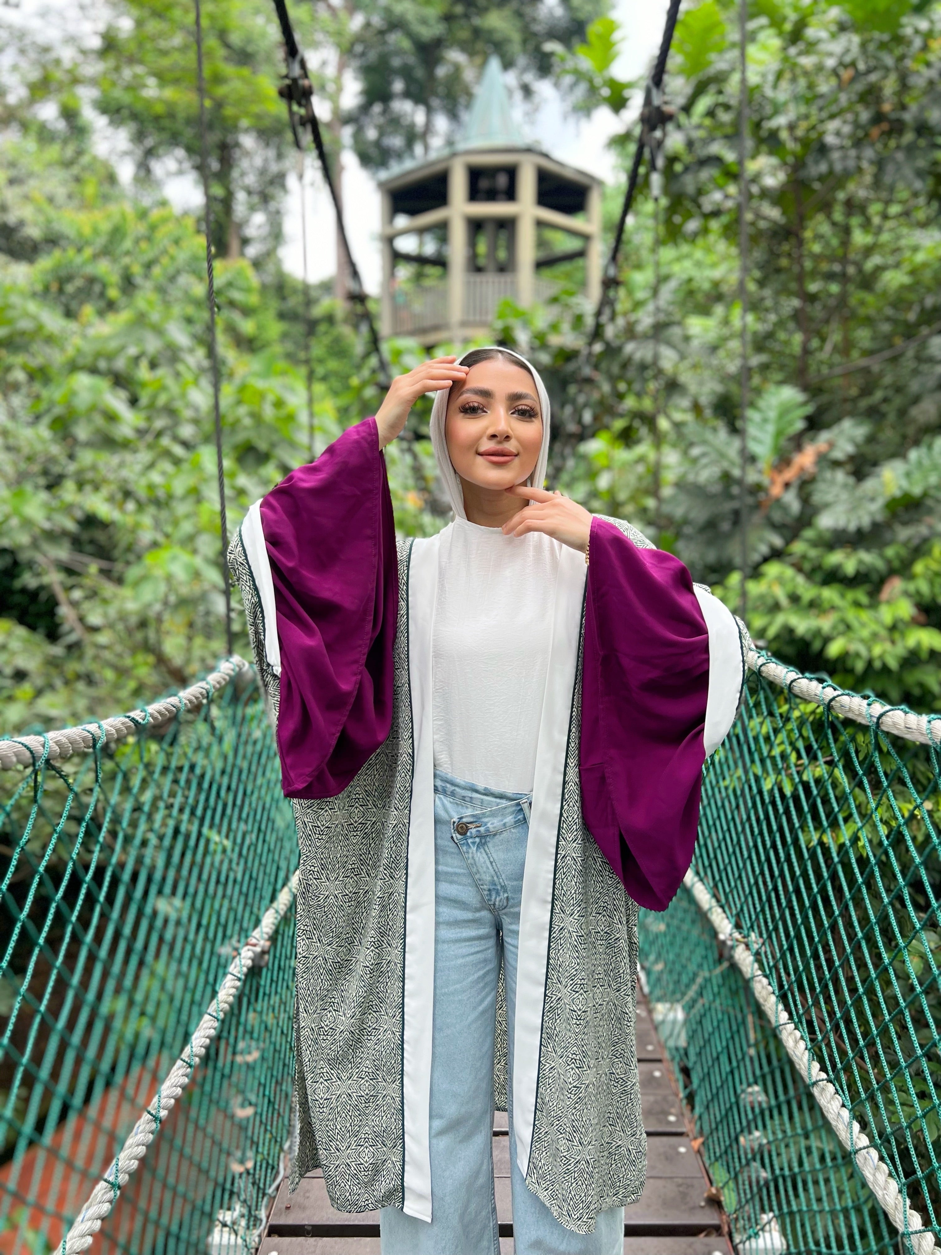 Urban Ruffles Kimono