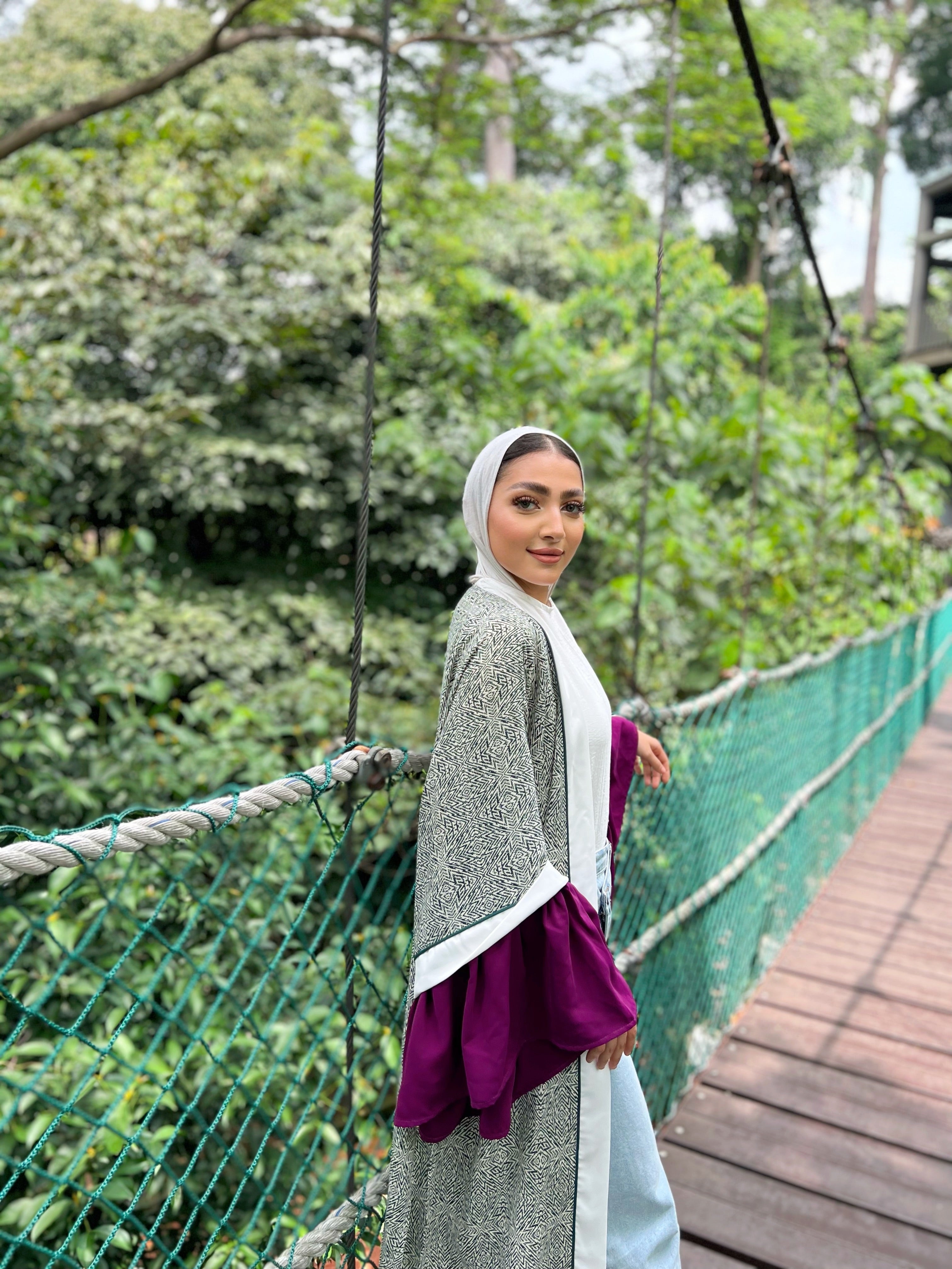 Urban Ruffles Kimono