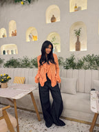 The lace Ruff Cardigan