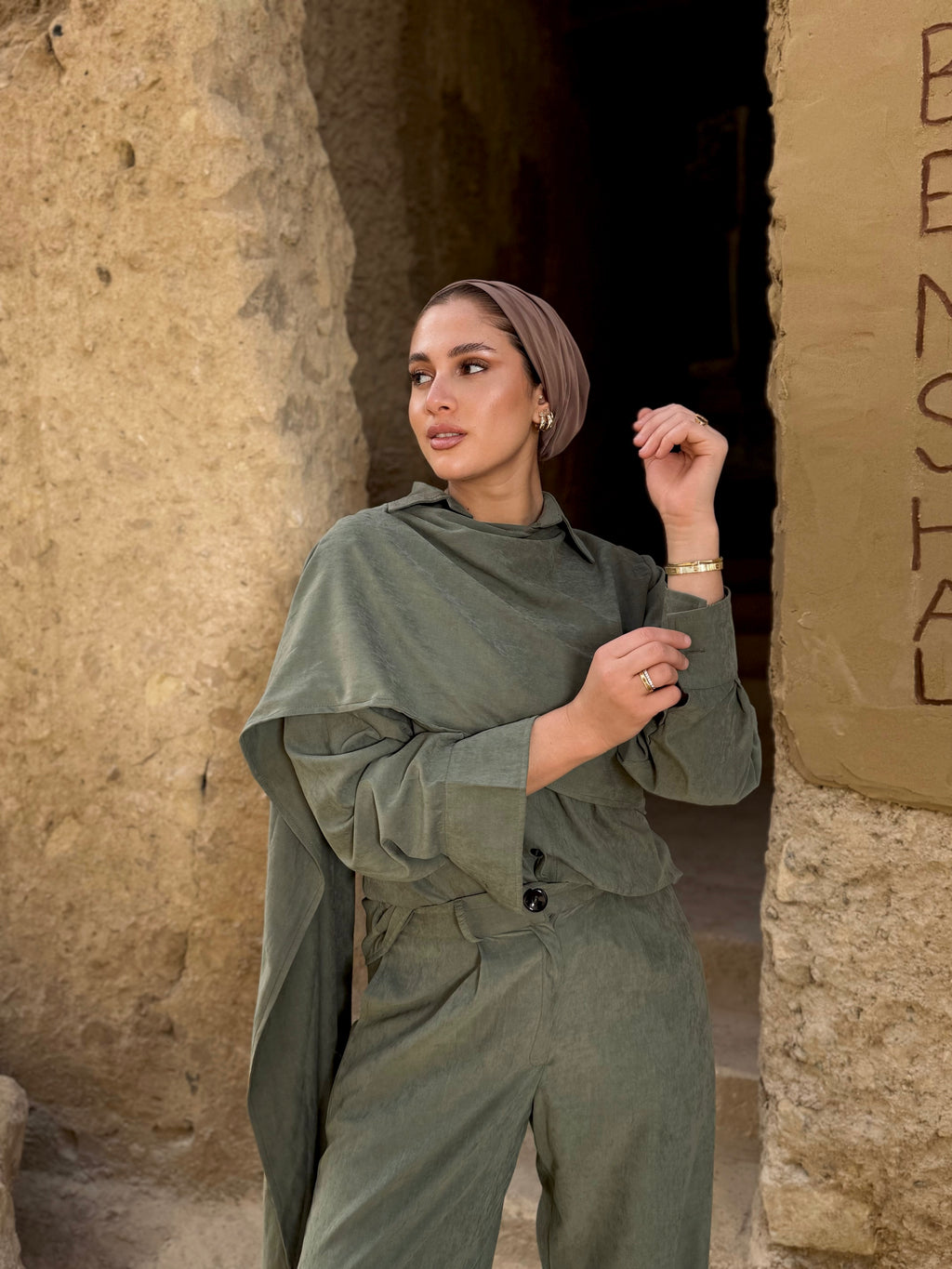 The شال Set Shirt